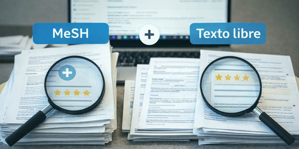 Cómo combinar MeSH y texto libre para hacer búsquedas clínicas eficientes 5 Como combinar MeSH y texto libre para hacer busquedas clinicas eficientes